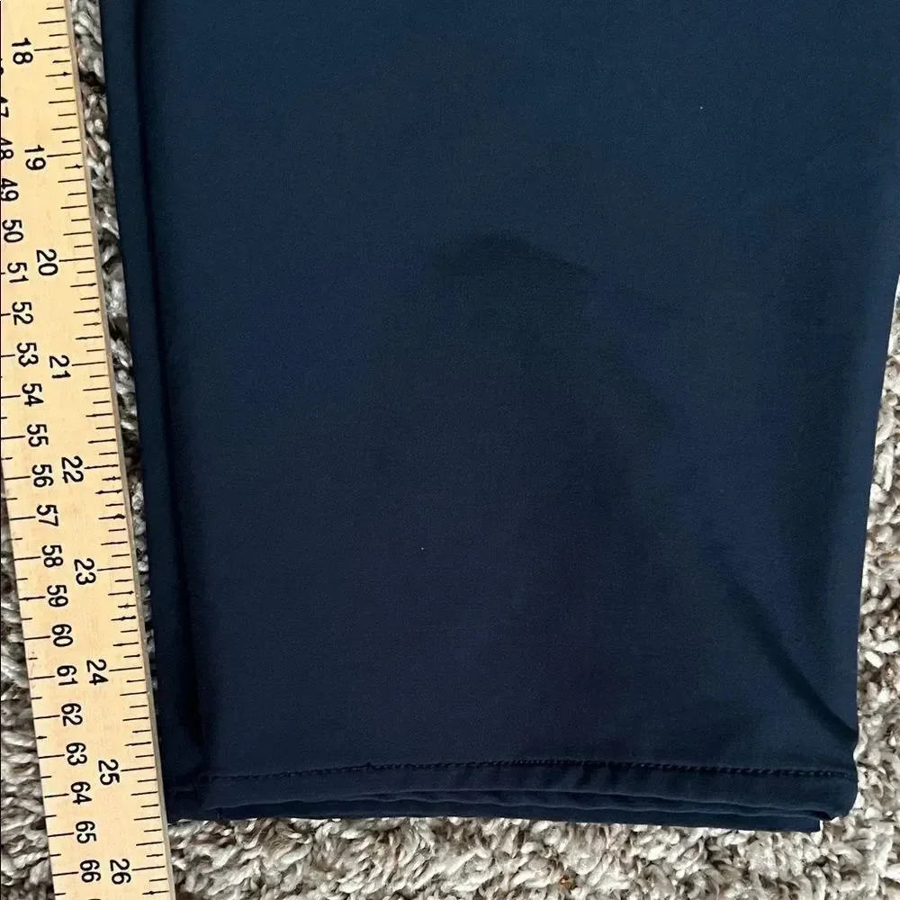 Banana Republic Men' Travel Slim Tapered Pants Drawstring Navy Blue - 32x30